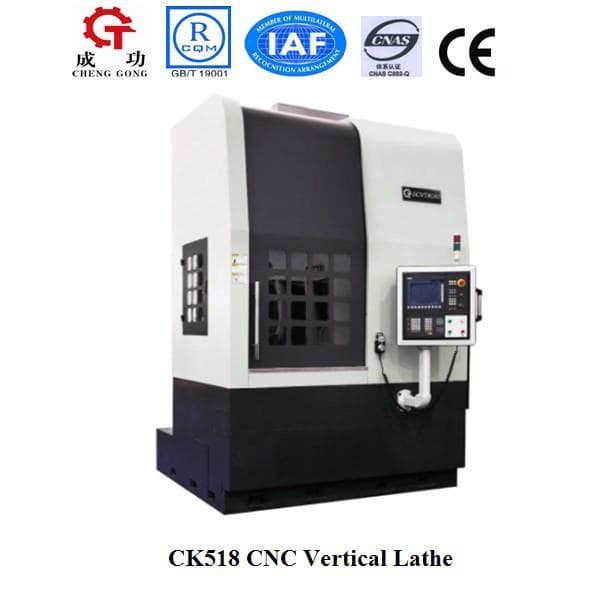 CK518 CNC vertical turning lathe